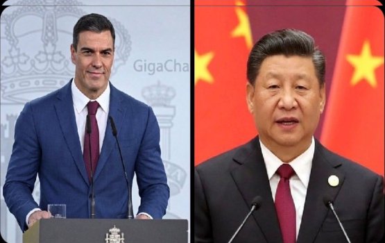 Europe ge is mandhoobakah China in Spain ge boduvazeeru Sánchez Ihthiyaaru kohfi