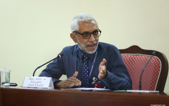 Pay Commission ge Secretary General Faizal isthiufa dhevvaifi