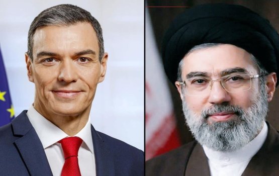 Iran in Hormuz kandu olhin dhathuru kuraa Spain ge boat thakun fee nunagan nimmaifi