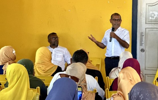 Raajje mi aiee Raees Muizzu ge verikan badhalukuran: Nasheed