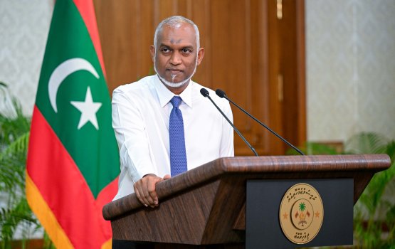 Anhenakaa eku huhdha noon gulhumeh beyvvi kamah Raees Muizzu ebbaheh nuvi