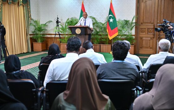 Raees office ge news conference thakah adhadhu noohah dhen nuvadheveyne: Raees office