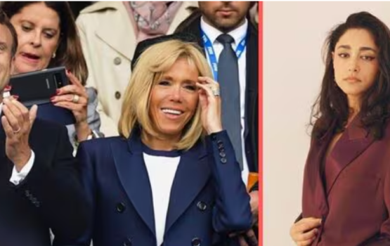France ge raees Emmanuel Macron Iran ah ufan France ge Actress akaa gaaiy gulhumeh beyvikamuge thuhumathu