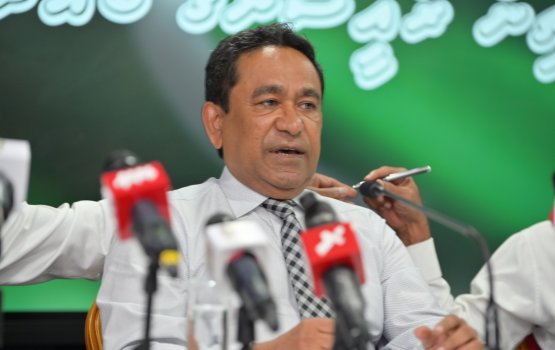 PNC gai Raees Muizzu ah ihulaastherivaane meehaku neiy: Raees Yameen