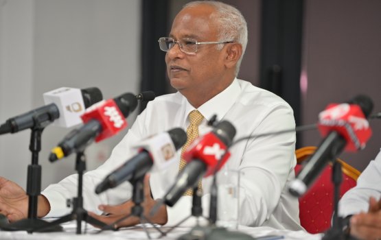 Thinadhoo Mayor ge mahchah dhauvaa kurumun Raees Solih ge faadukiyun sarukaarah