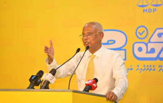 Hithadhoo uthuru by election soabe kaamiyaabu kuraane: Solih