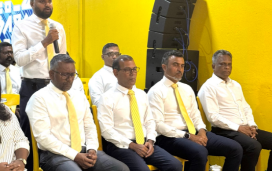 Yameen himeneyhen 3 raeesunaa eku masahkai kuran MDP in faaskoffi