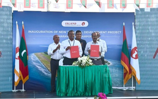 Inthikhaabaa dhimaakoh masaikah feshi kamah buni Dharavandhoo airport ah contractor eh hoadhanee
