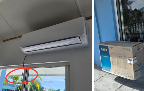 Ga. Atholhu thauleemee marukazu gai harukuri AC thah beynumeh nukureveythaa 6 mas vejje