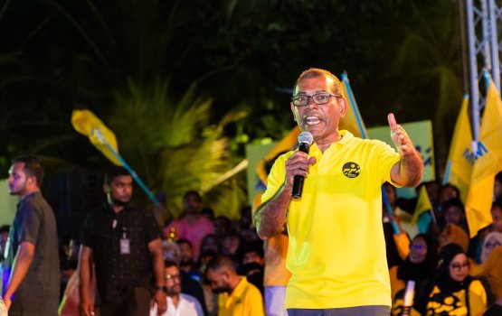 Massakai kuraanee Solih aa gulhigen: Nasheed