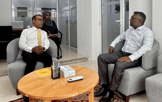 MDP ge chairperson Nasheed, rasmeekoh office ah nukunavai masahkaiy fahtavaifi