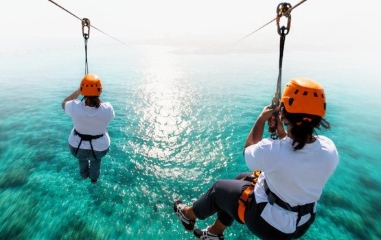 Zipline adventure give away ge naseebuverin iulaan koffi