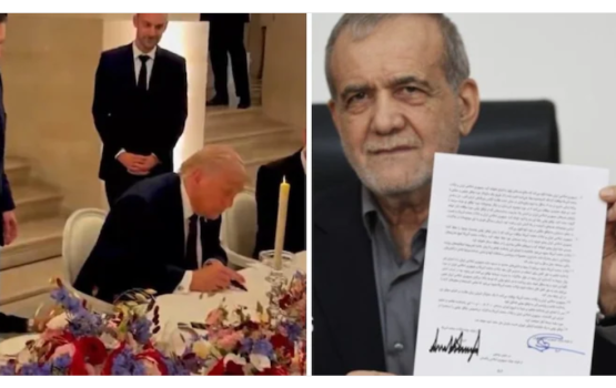 Hanguraama huttaalumah Trump aai Iran ge Raees ebbasvumugai soi kuravvaifi