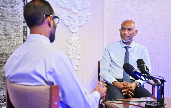 Dhivehi masverin madhuvumun Raees Muizzu goaskurevvee nimidhiya sarukaaru