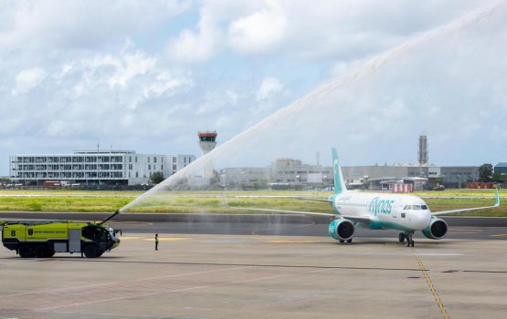Flynas in hafthaa aku 3 flight aa eku VIA ah dhathuru thah alun fashaifi