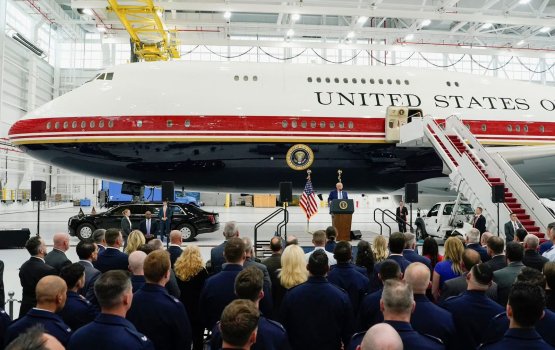 Qatar in hadhiyaakuri luxury jet, America ge aa 