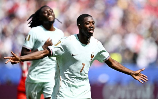 Dembélé ge hat-trick aaeku France 1 vana ah