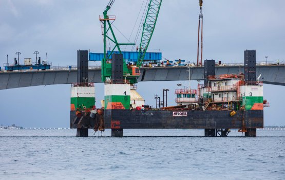 Thilamale bridge ge 75 percent masakkaiy nimijje