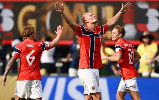 Haaland ge 2 landaa eku Brazil katuvaalai, Norway quarter ah
