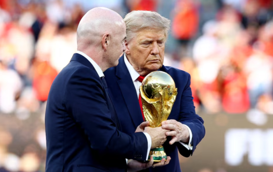 World Cup final gai Trump aai Infantino stage ah erumun nuruhumuge adun mulhi stadium gugumaalaifi