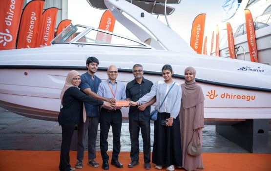 Diraagu in dhey fahu speed boat ge naseebuvriya ah boat havaalu koffi