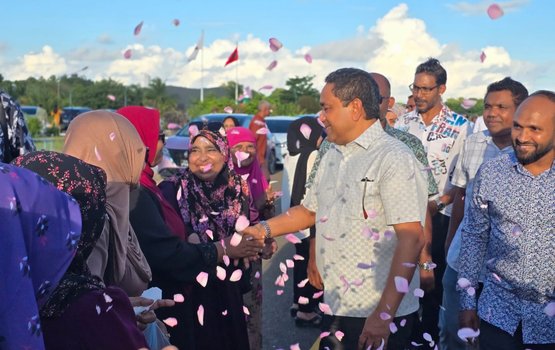 Supportarunnaa bahdhalu kurehvumah Raees Yameen Fuvahmulakah