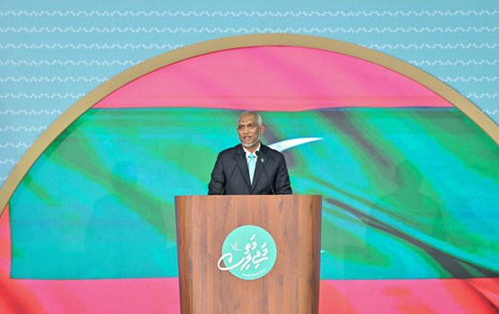Riyaasee inthihaabah iulaan nukuranees PNC ge riyaasee ticket Muizzu ah dheefi