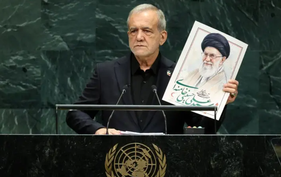 America ge fiththunthakah Iran in boa nulabaane kamah Raees Pezeshkian vidhaalhu vejje