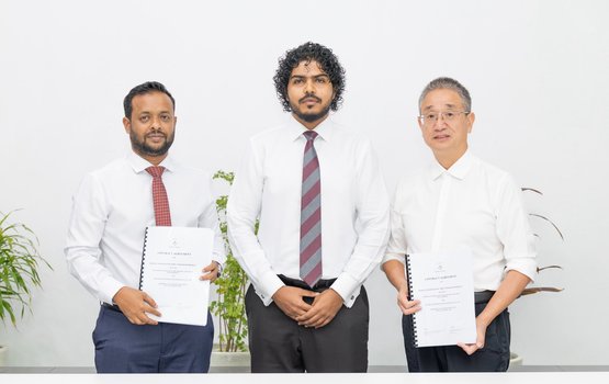 Addu Link road tharaggee kuran China ge kunfunyakaa havaalu koffi