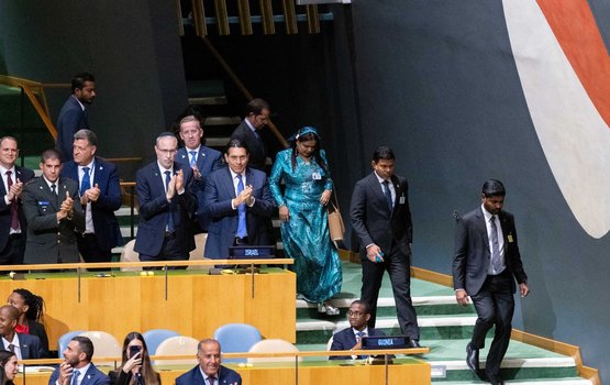 Netanyahu ge thagureera dhekolhah Raajjeyge vafudhun UN ge majilis dhookoh nukumejje