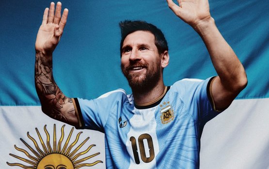 Argentina ge gaumee jersy gai Messi ge enme fahu match October 6 gai!
