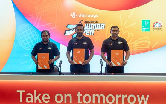 Dhiraagu junior open 13 december gai fashanee