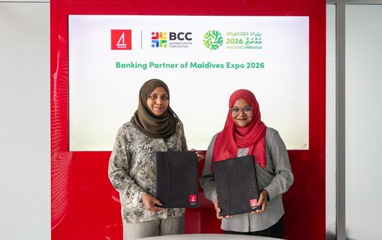 Maldives expo ge official banking partner akah BML