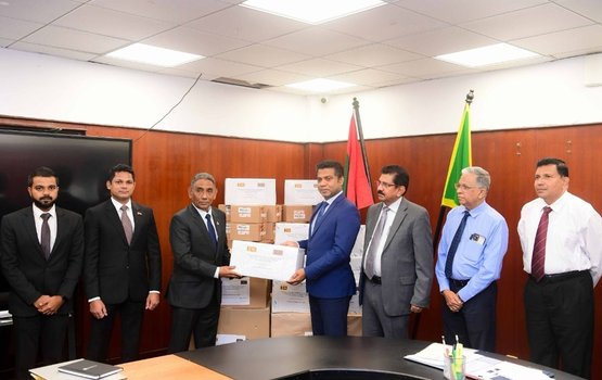 Lanka in Raajje ah 250,000 Rufiya ge asaasee beys hadhiyaa koffi